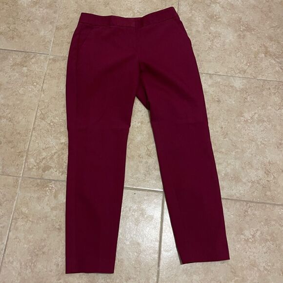 Express columnist Ankle burgundy dress pants - Picture 2 of 6